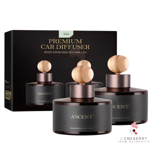 ASCENT Premium Car Diffuser 120ml * 2ea