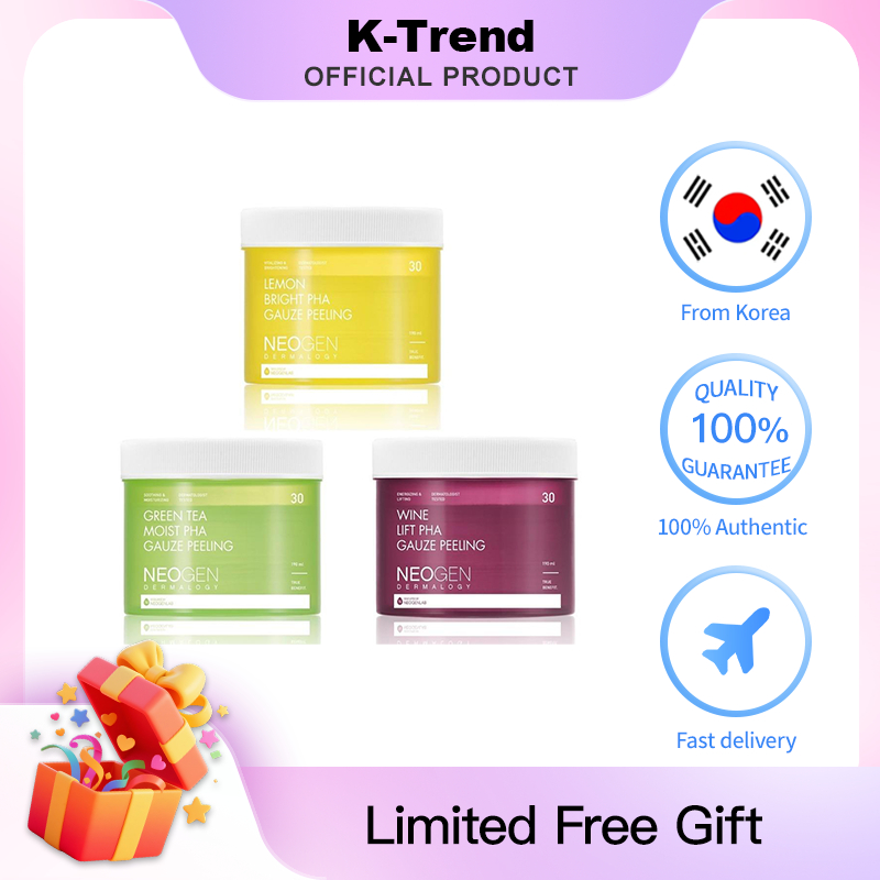 [จัดส่งฟรี][NEOGEN DERMALOGY]BIO-PEEL PHA Gauze Peeling Pad*30pad