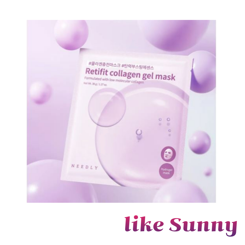 NEEDLY Retifit Collagen Gel Mask 4 แผ่น