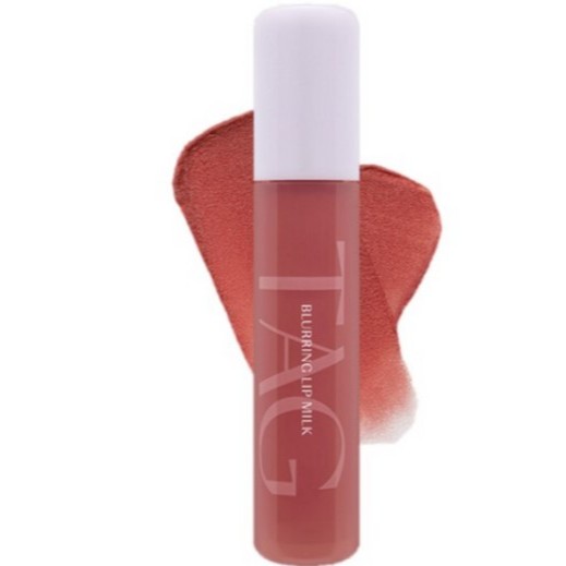 TAG Blurring Lip Milk Tint 4.5g | ซอฟท์ มิลค์กี้ เบลอ เนื้อสัมผัส แมท | ลิปทินท์ MLBB Daily น้ําหนัก