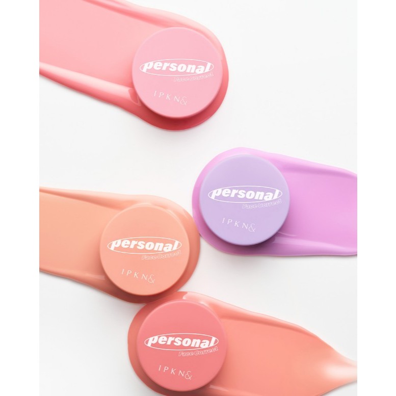 [IPKN] Personal Tone Cushion Blush – Glow Cheek Cushion, Dewy Inner Glow Blusher, Korean Cushion Blu