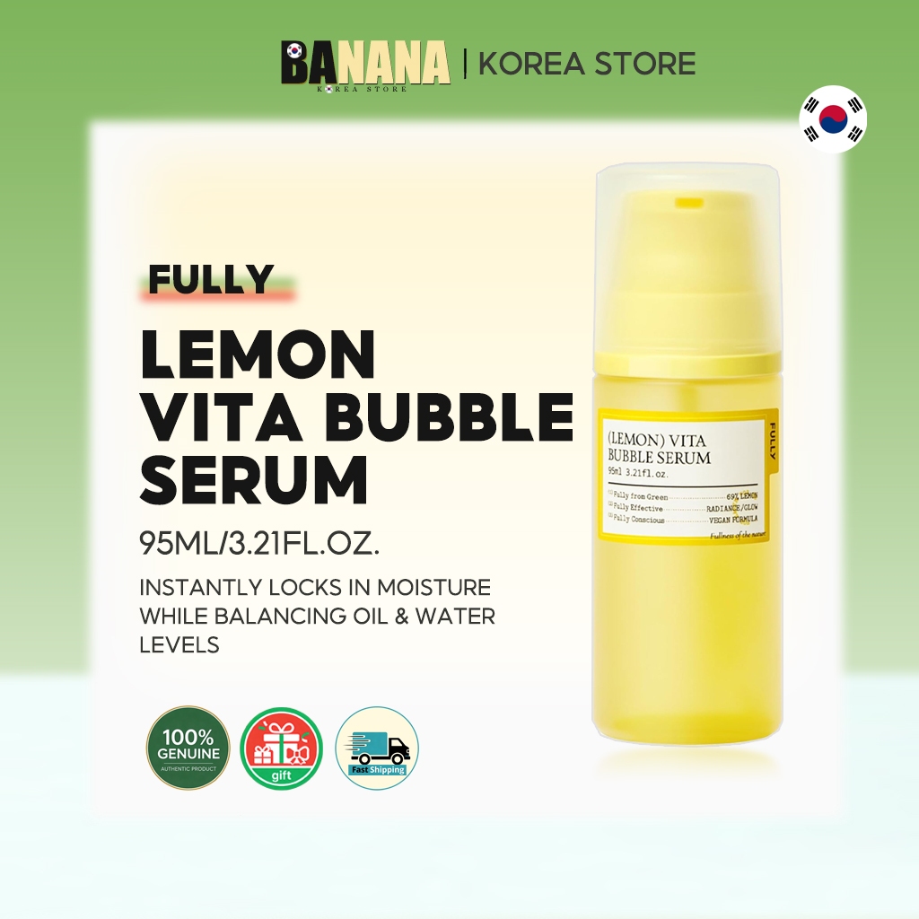 [FULLY](มะนาว) Vita Bubble Serum 95ml