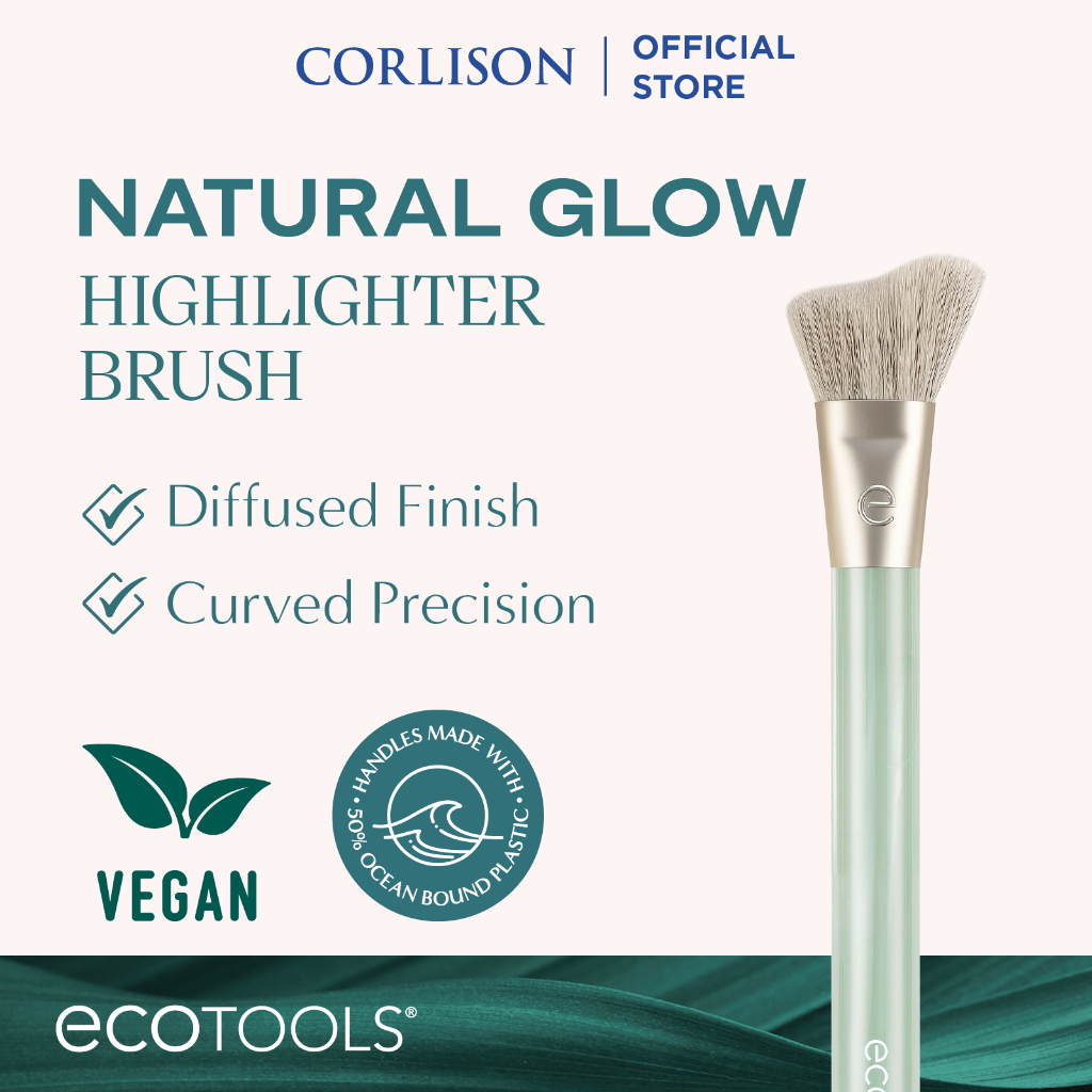 แปรงไฮไลท์โค้ง EcoTools Sea Gems