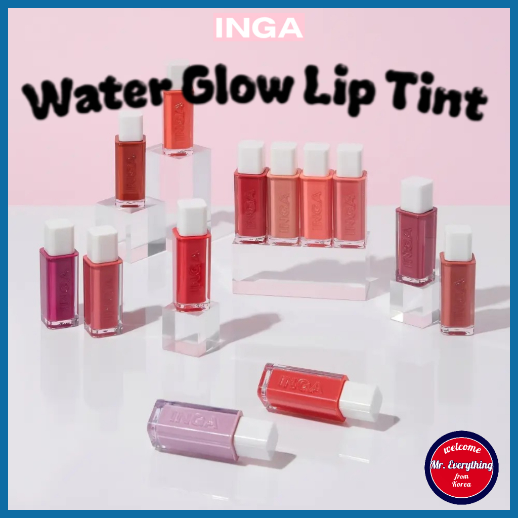 [ผลิตในเกาหลี] INGA Water Glow Lip Tint 13 สี