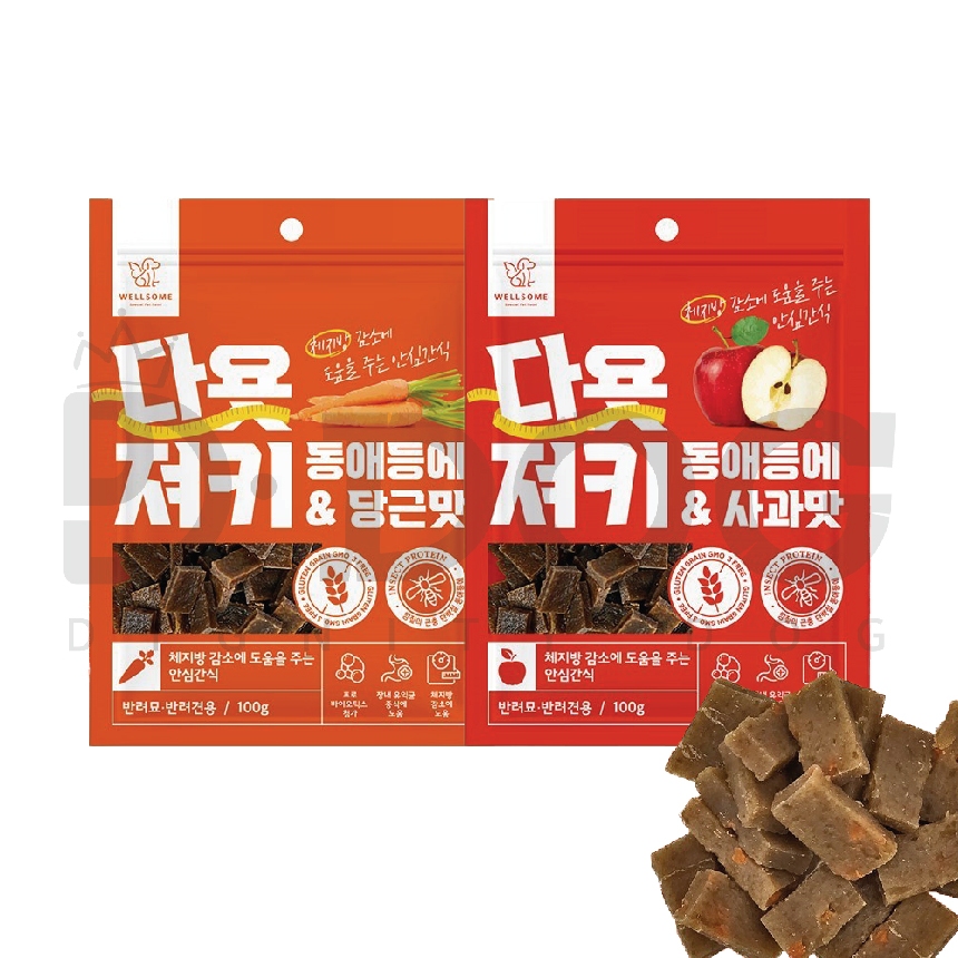 WELLSOME  100g ขนมสุนัขแมลงโปรตีนเคี้ยวสําหรับสัตว์เลี้ยงแมวรักษา Grain ฟรีสัตว์เลี้ยงธรรมชาติขนมขบเ