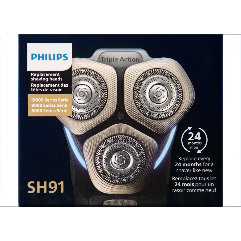 [PHILIPS] Series 9000 หัวเปลี่ยนเครื่องโกนหนวด SH91