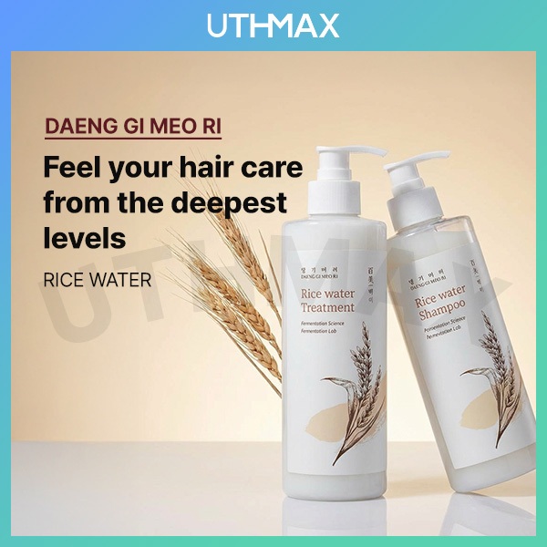 [DAENG GI MEO RI] แชมพูน้ําข้าว / ทรีทเมนท์ 400ml