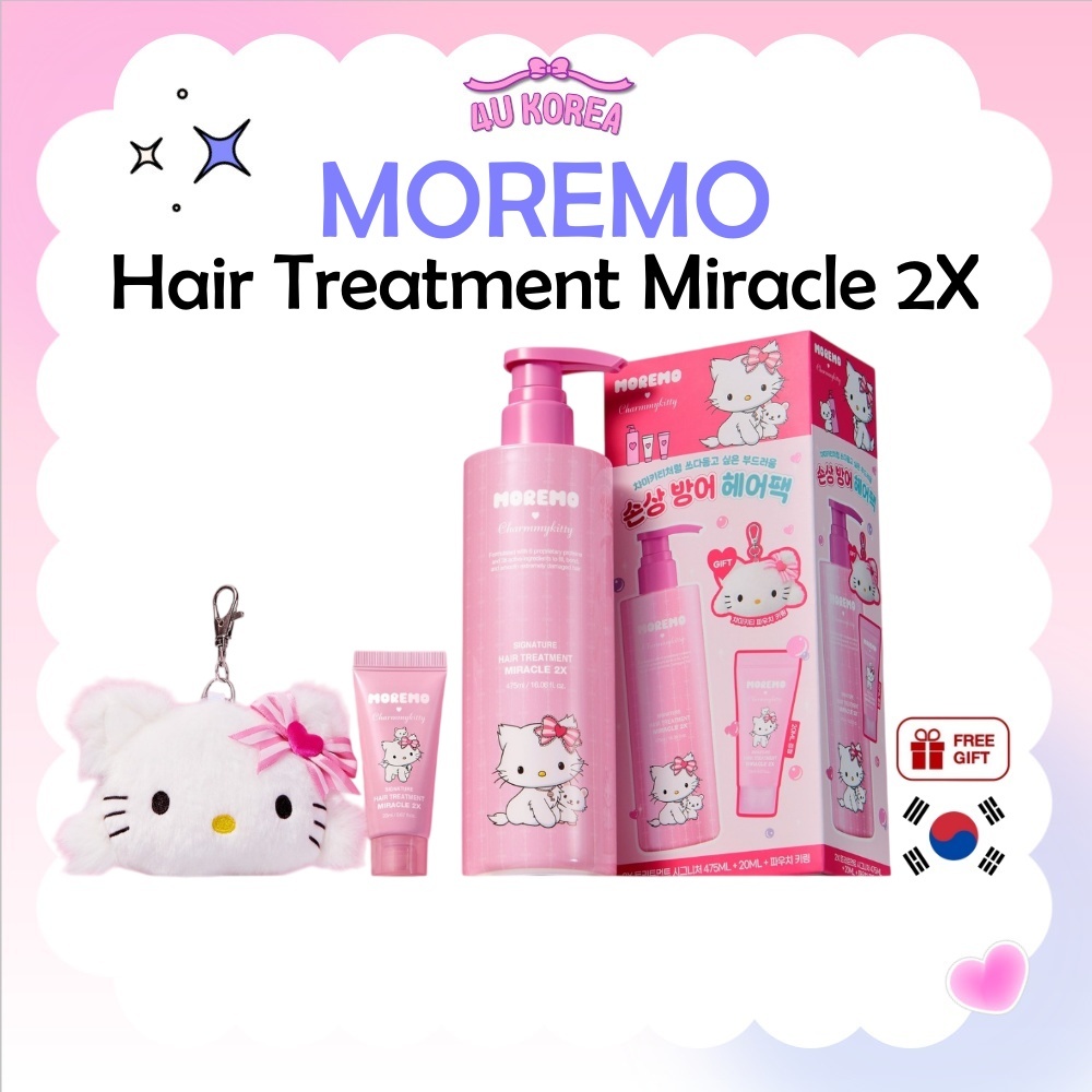 MOREMO MIFFY EDITION Hair Treatment Miracle 2X 230ml+60ml หรือ 475+60ml / K-BEAUTY