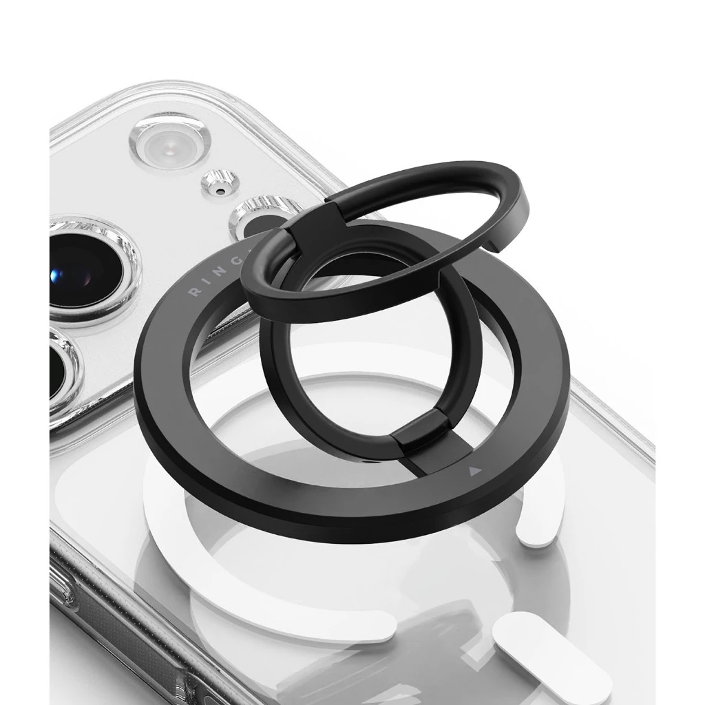 Ringke Dual Magnetic Smart Ring สำหรับสมาร์ทโฟนและอุปกรณ์เสริมต่างๆ ที่จับโทรศัพท์แบบแม่เหล็กสองด้าน อุปกรณ์เสริม