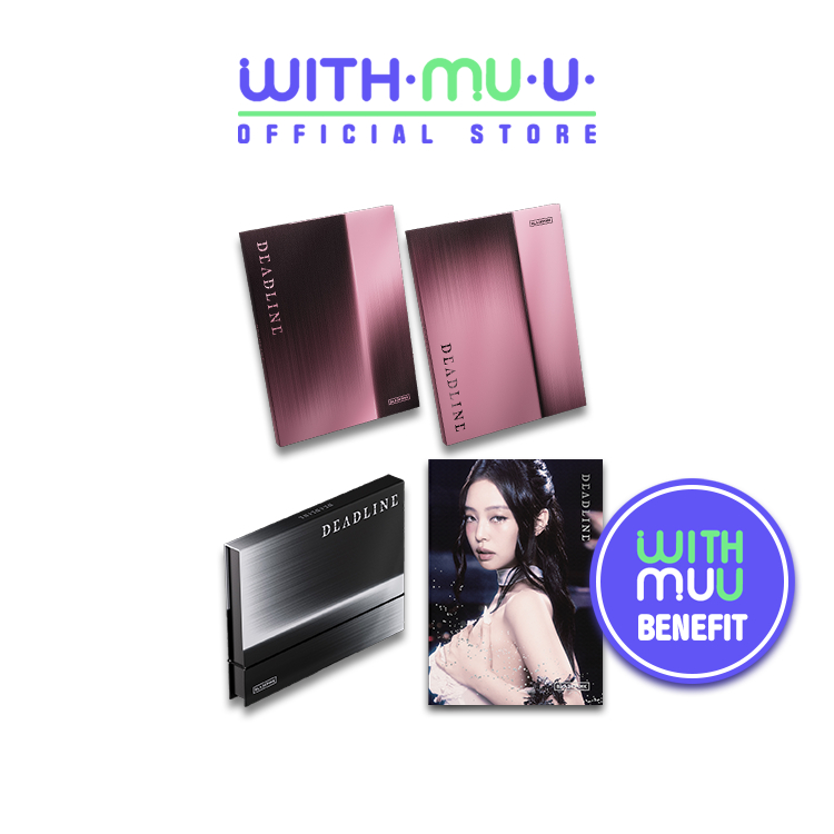[พร้อมส่ง] BLACKPINK – [DEADLINE] อัลบั้ม 3rd Mini Album (WITHMUU POB)
