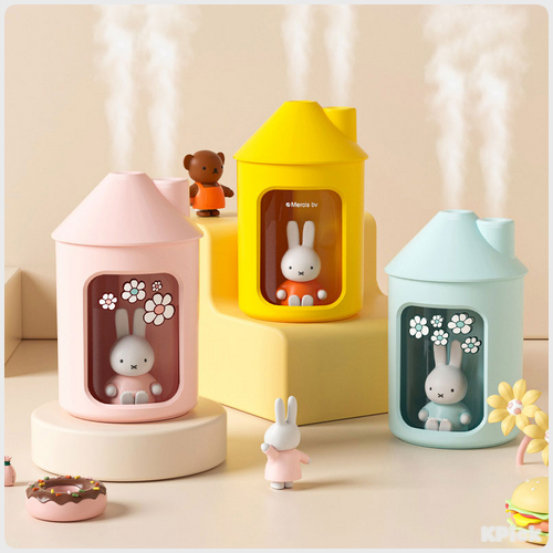[Miffy] BeMist 2nd Gen Dual Mist Humidifier | ไฟอารมณ์ตั้งโต๊ะขนาดเล็กแบบพกพา USB เงียบ | ออกแบบบ้าน