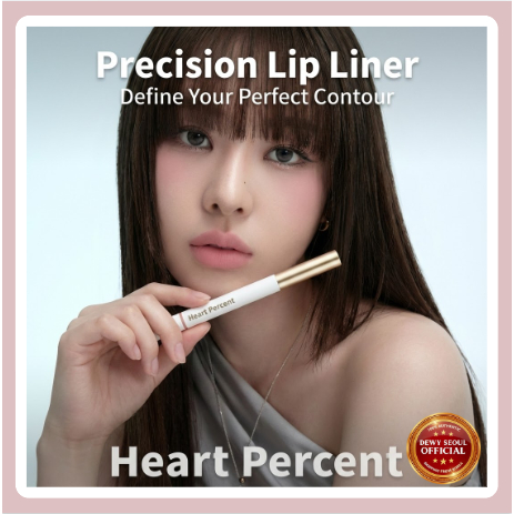 [Heart Percent] Dot On Mood Lip Pencil 0.8g - Overline & Contour Master