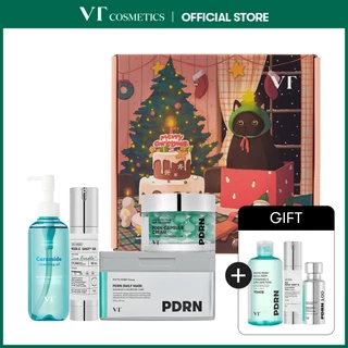 [VT] ชุด All-in-One Glow Set PDRN x TX-Toning + บัตรฟรี 2 ใบ เซ็ตบำรุงผิว Total Repair & Brightening [ร้านค้าอย่างเป็นทางการ]
