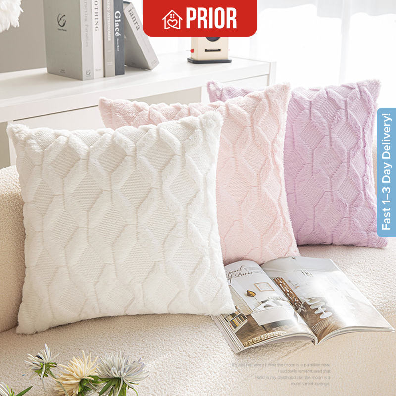 [ผู้ขาย SG] ปลอกหมอนอิง 45x45 ซม.โซฟานุ่มปลอกหมอนตกแต่งโยนหมอน Minimalist Home SG ผู้ขาย