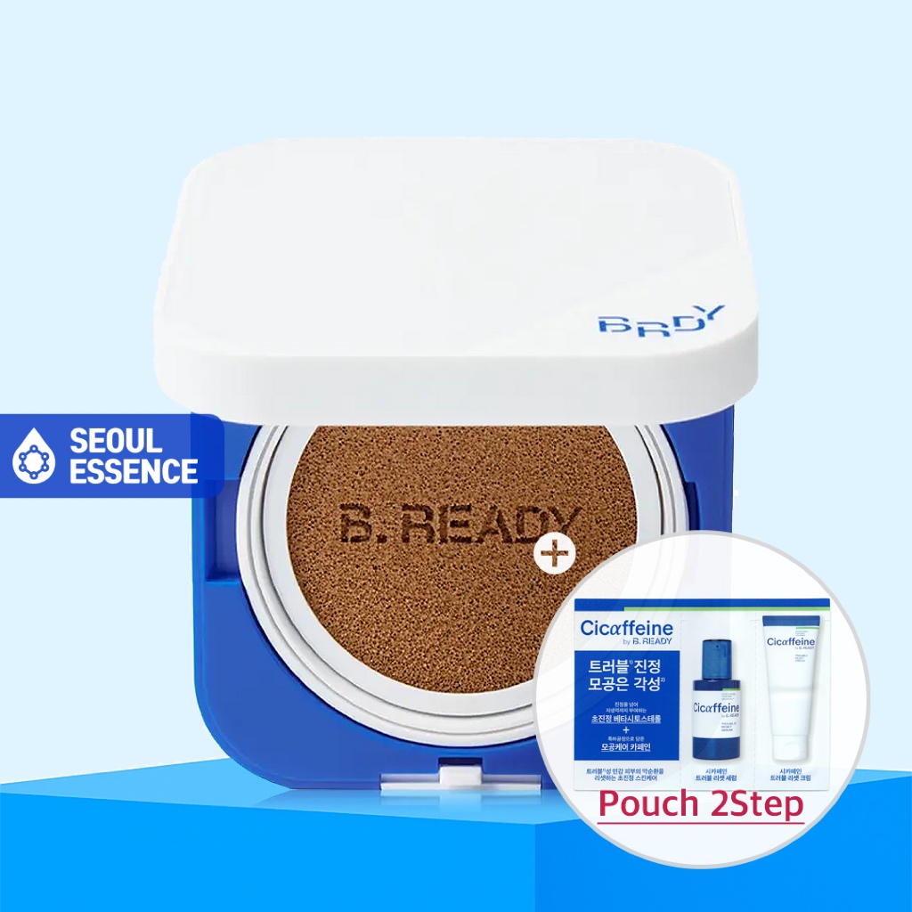 B.READY Blue Cushion (Gen 4) SPF 34 PA++ 15g for Men - Homme Cushion, 5 สี Shades Tailored for Men