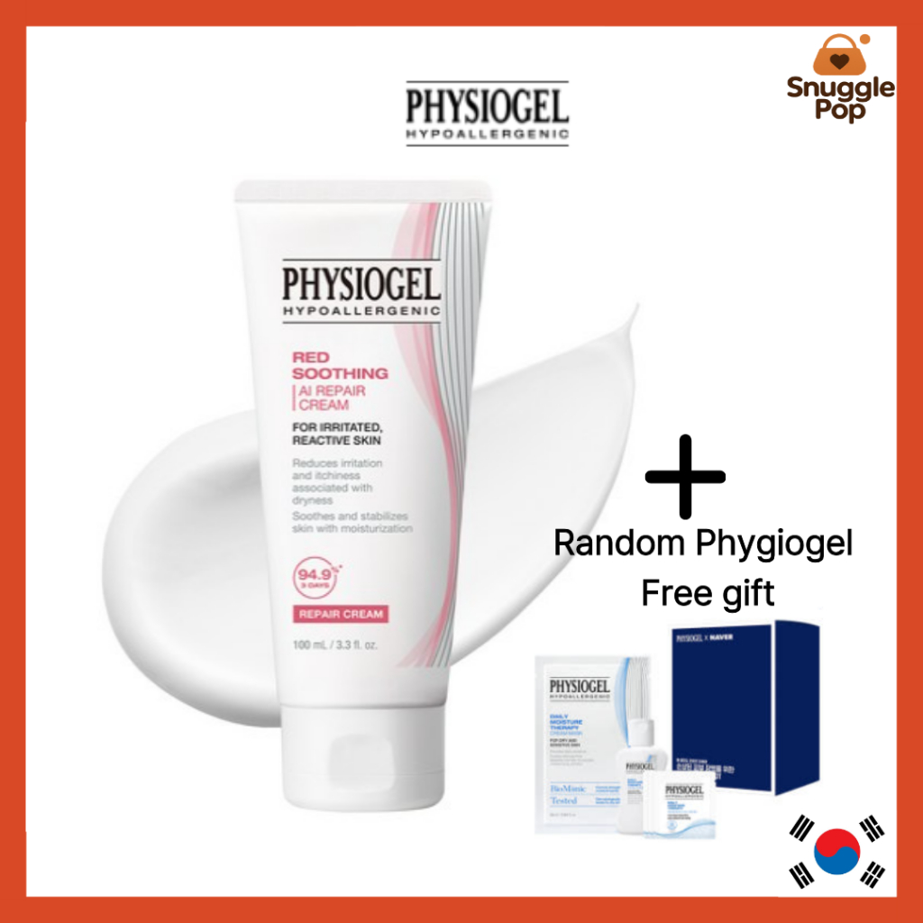 [Physiogel] Red Soothing AI Repair Cream 100ml (+ สุ่ม DMT Line Gift)