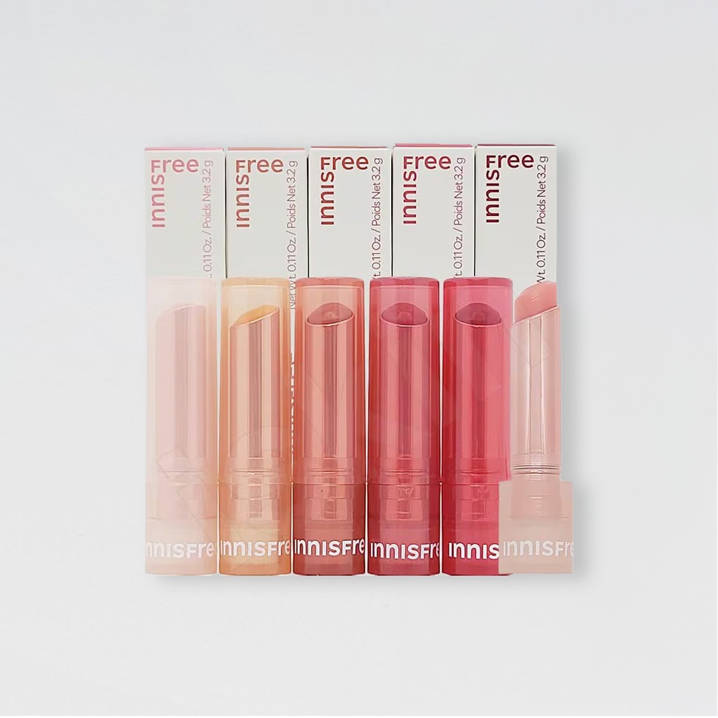 BoxPacking [INISFREE] Dewy Tint Lip Balm 3.2g 5Colors / จัดส่งจากเกาหลี