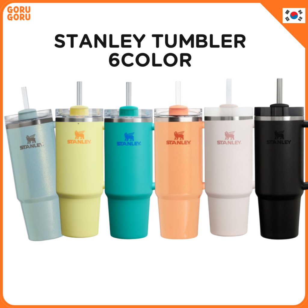[6 สี]Stanley Quencher H2.0 Flow State Tumbler 887ml