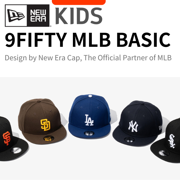 New Era Kids MLB Snapback Cap - ส่งตรงจากเกาหลี