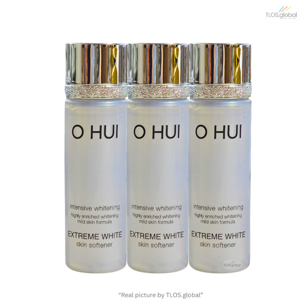 !!CLEARANCE DATE.03.2027!! 3 ชิ้น OHUI Extreme White Skin Softener minisize 20ml