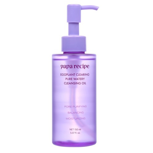 papa recipe Eggplant Clearing Pure Watery Cleansing Oil 150ml