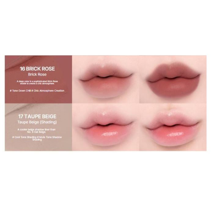 Heart Percent Dote On Mood Lip Pencil Natural Overlip Smudging Waterproof Liner Lip Makeup ราคา ถูกที่สุด ดีลบีเคเค แกลเลอรีภาพที่ 7