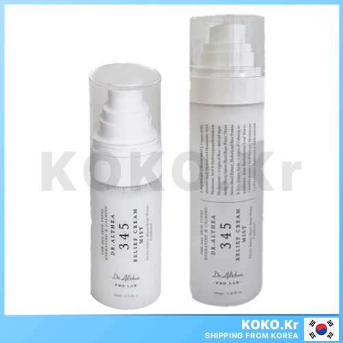 DR.ALTHEA 345 Relief Cream Mist (60ml / 100ml) 147 Barrier Cream / 345 Relief Cream พร้อม FREEBIES