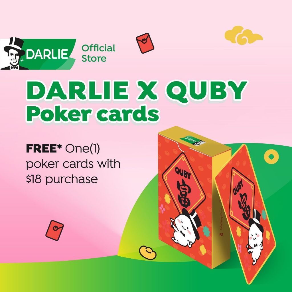 การ์ดโป๊กเกอร์ DARLIE X Quby