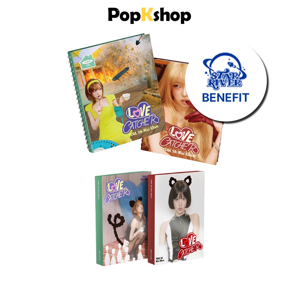 [StarRiver POB] YENA 5th Mini Album [ LOVE CATCHER ] PHOTOBOOK / POCAALBUM Ver