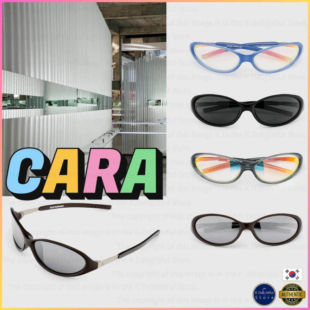 [Blue Elephant] CARA /แว่นกันแดด Blue Elephant / BLOCKS 99% OF ULTRAVIOLET (UV) RAYS RANGING จาก 100 ถึง 400 NM.