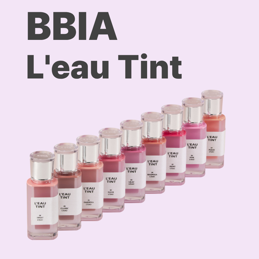 BBIA Water Glow Tint 4.5g [8 สี] วีแกน