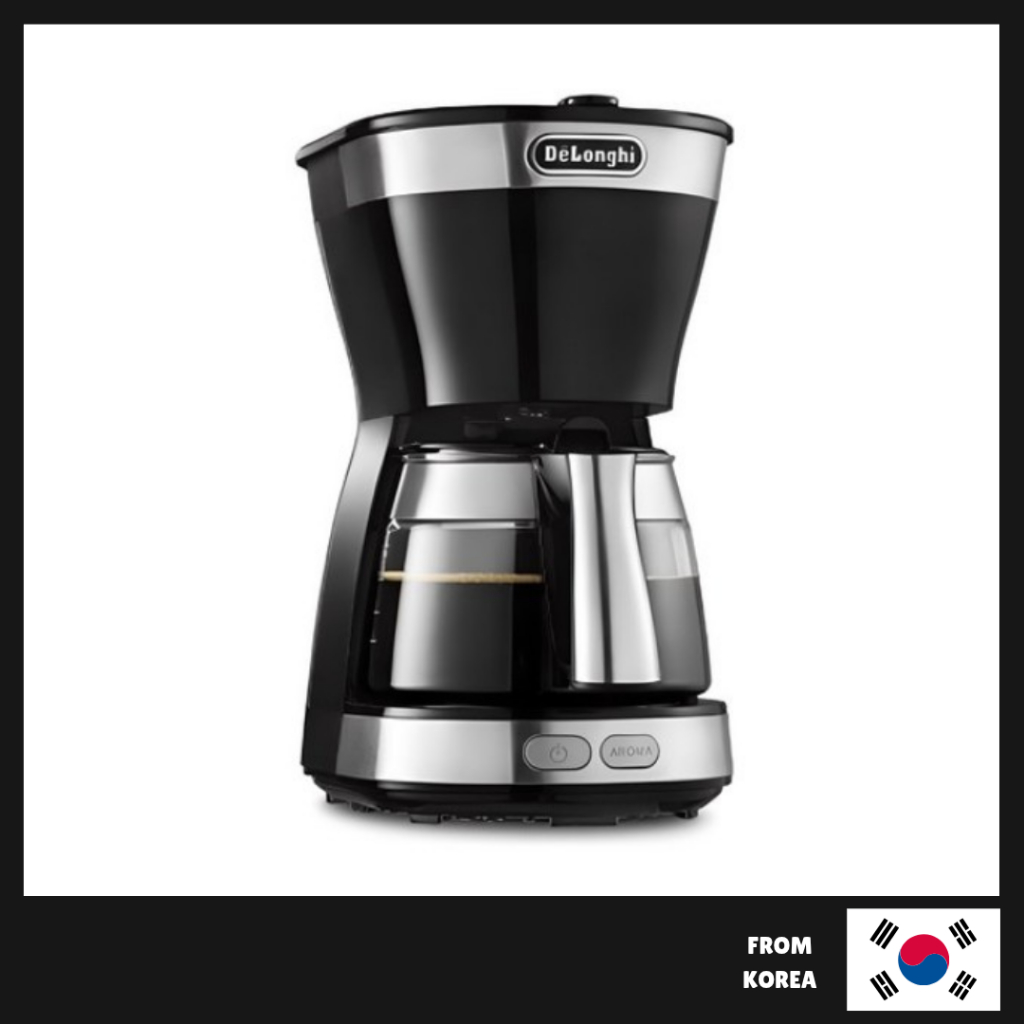 [DeLonghi] ICM12011BK Drip Coffee Machine Maker Automatic Portable Home Cafe