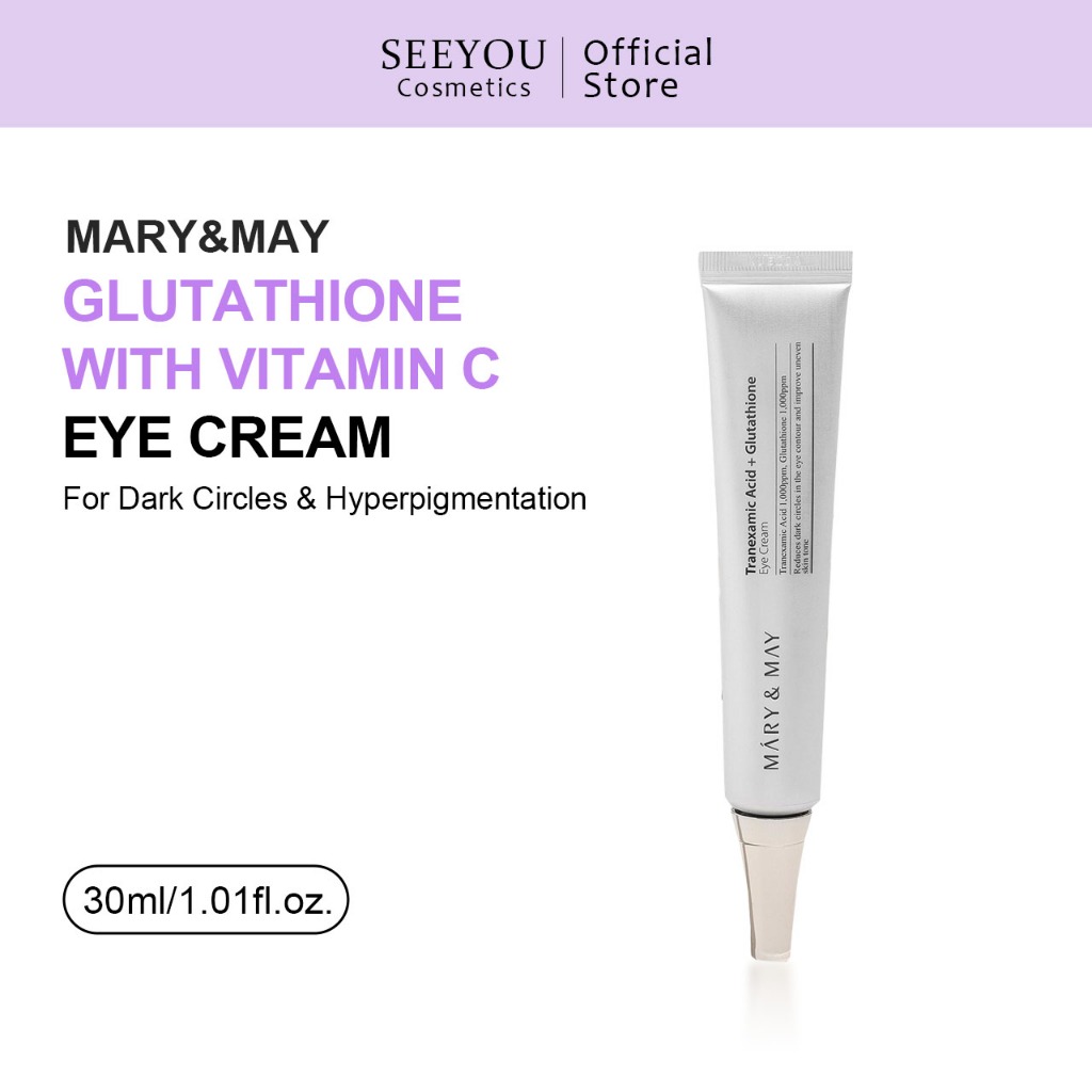Mary&May Tranexamic Acid + Glutathione Eye Cream/PDRN Cream(Spicule Retinol+Collagen PDRN )30ml