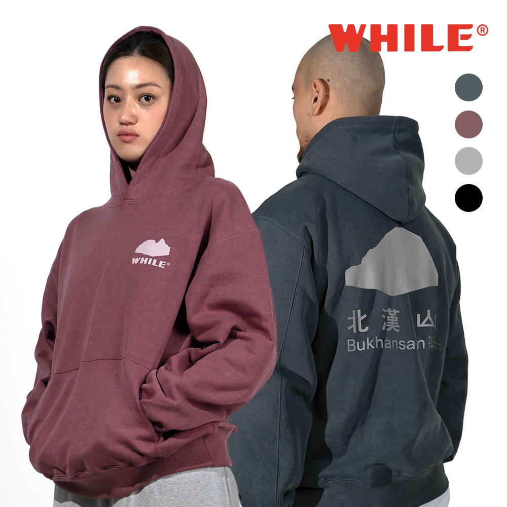 [WHILE🇰🇷] VINTAGE PIGMENT HOODIE