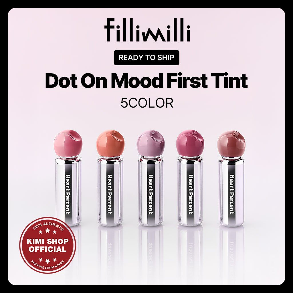 [HEART PERCENT] Dot On Mood First Tint 3.4g | 5สี