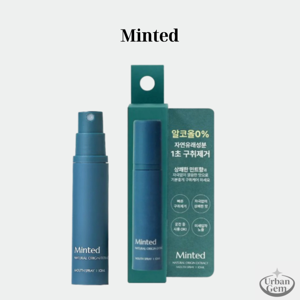 Korea Minted Mouth Spray สเปรย์น้ํายาบ้วนปาก กลิ่นปาก 10ml