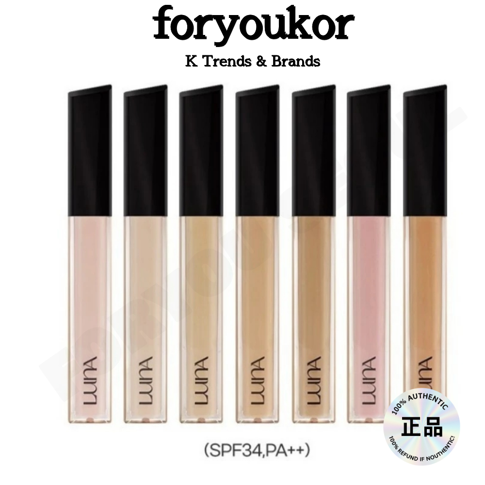 LUNA Long Lasting Tip Concealer 7.5g - ปกปิดแก้ไขไฮไลท์ - แต่งหน้า