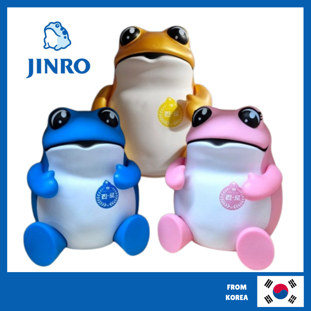 [JINRO] DUKKEOBI SHOP ฟิกเกอร์ Doekkabi / Jinro Toad Goods Collection (ทอง / น้ําเงิน / ชมพู)