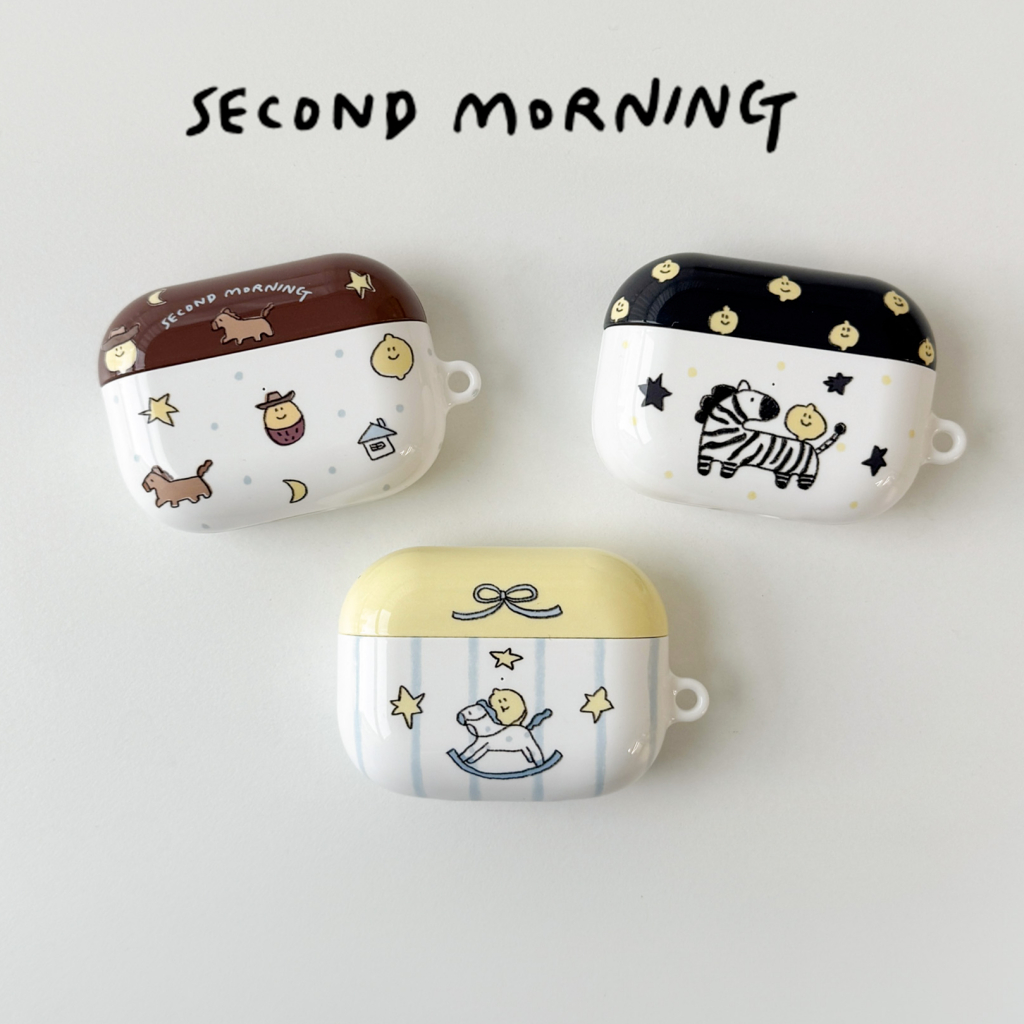 เคส AirPods ดีไซน์เกาหลี Second Morning | AirPods 4 / Pro 3 / Pro 2