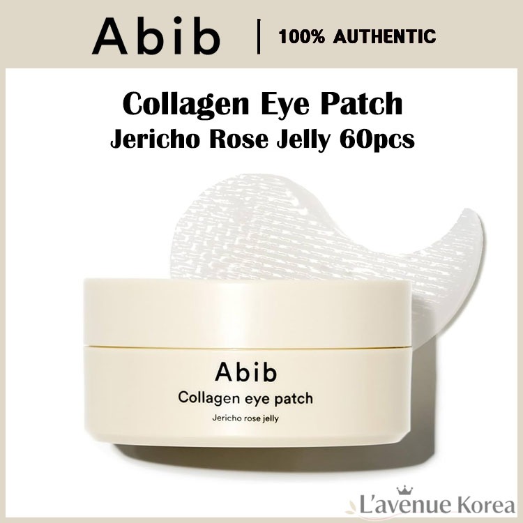 [ABIB] ✨แผ่นปิดตาคอลลาเจน✨ Jericho Rose Jelly 60 ชิ้น (30 คู่) 90g