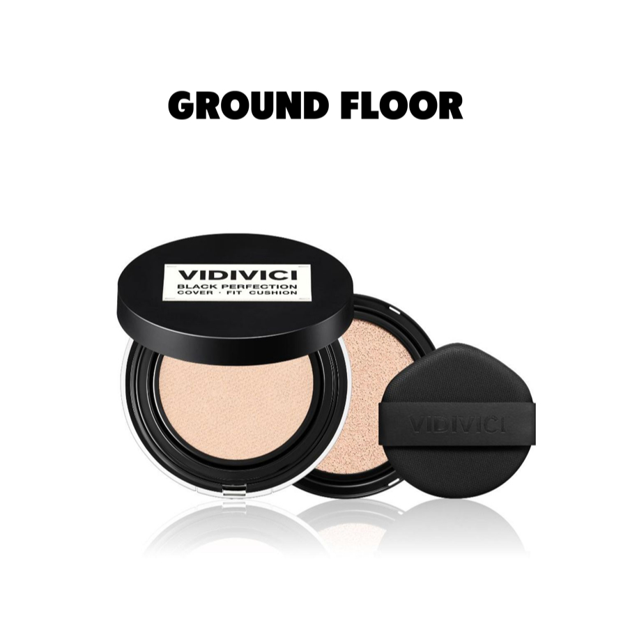 VIDIVICI BLACK PERFECTION COVER FIT CUSHION MAIN+REFILL(13g*2EA)