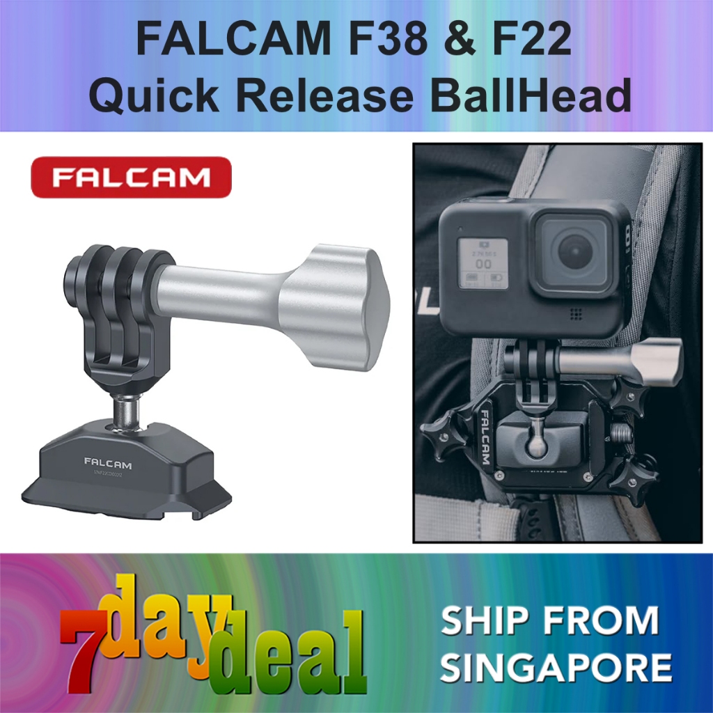 FALCAM F38 & F22 Quick Release BallHead สําหรับกล้องแอคชั่น (2554)