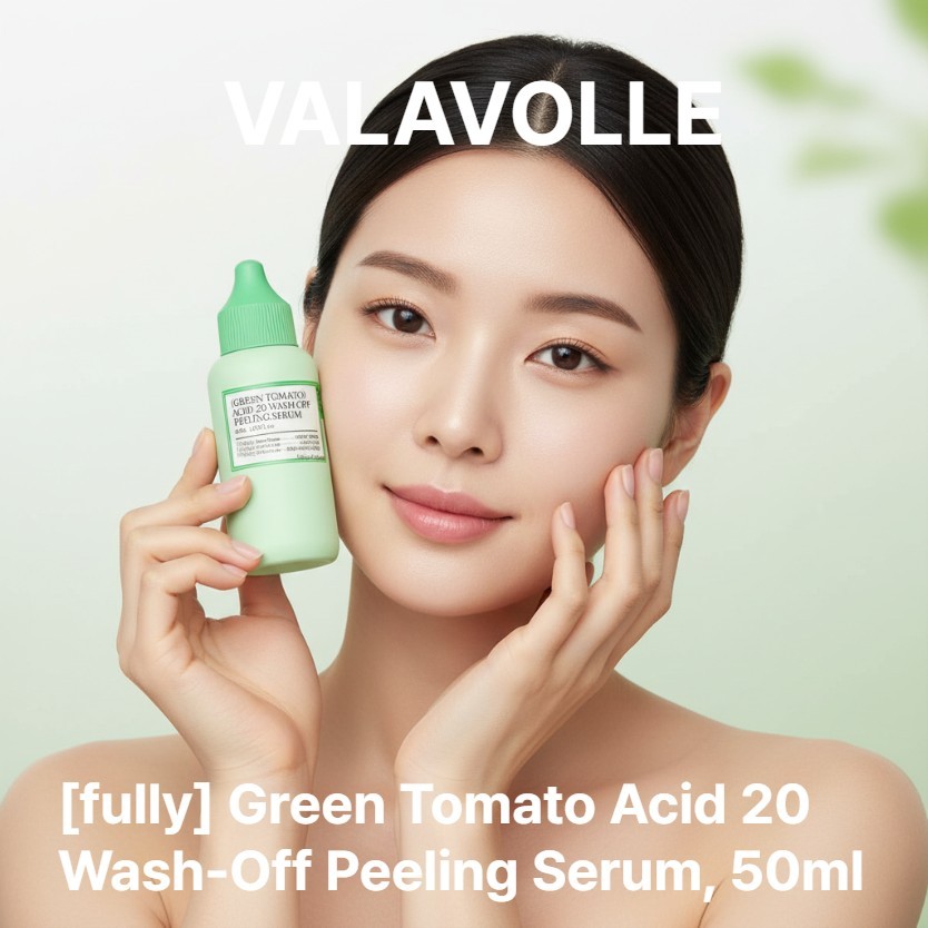 [fully] Green Tomato Acid 20 Wash-Off Peeling Serum, 50ml, 1pc / Korean Peeling Serum / Brightening 