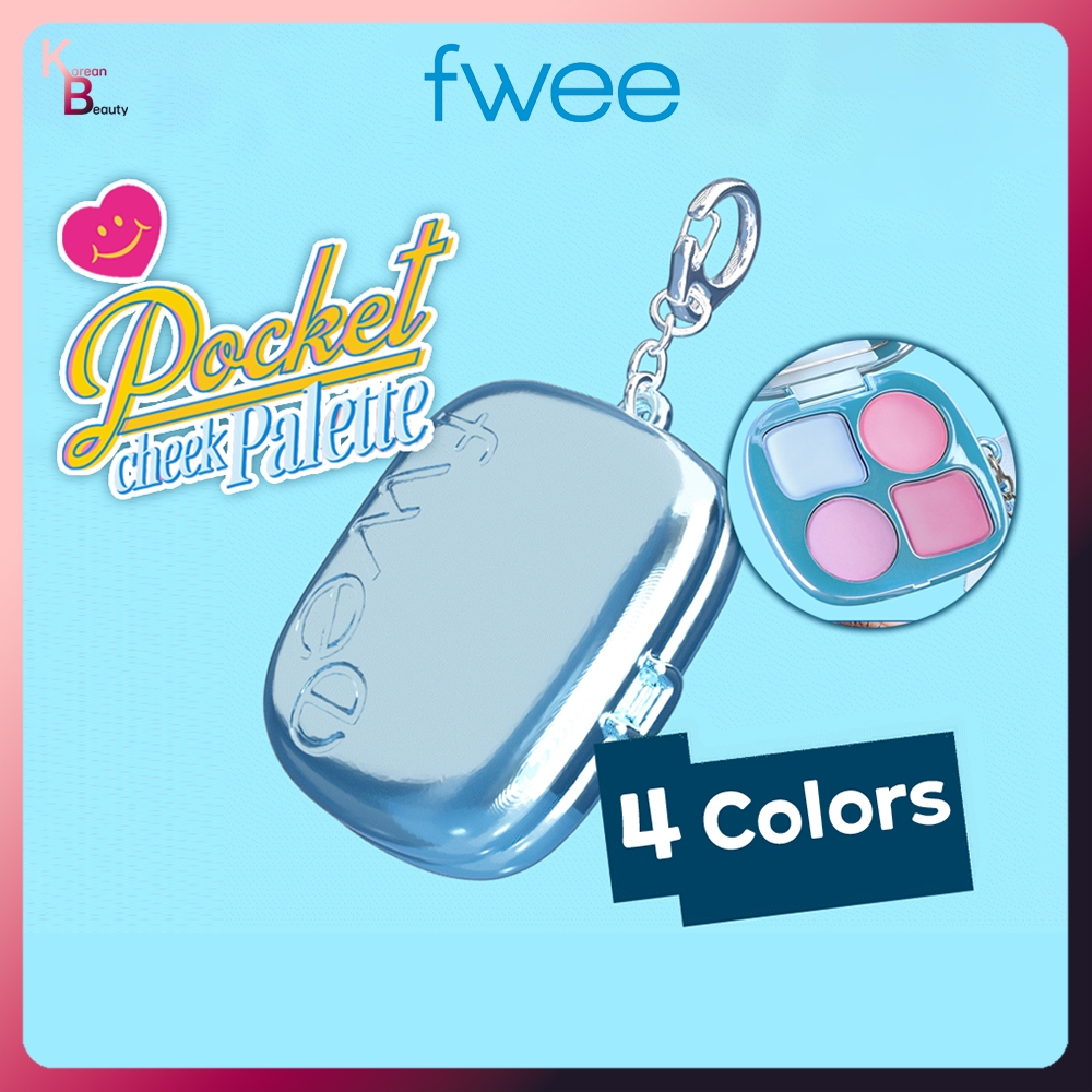 [fwee] Pocket Cheek Palette 4 สี