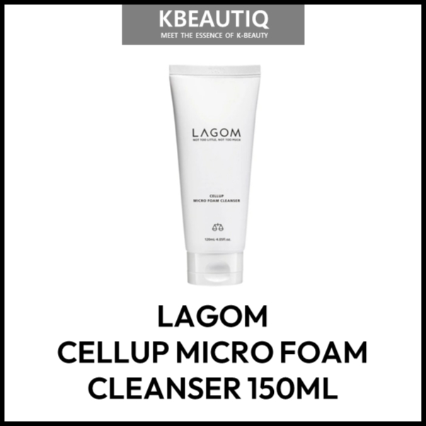 โฟมล้างหน้าเกาหลี LAGOM CELLUP MICRO FOAM CLEANSER 150ML | Korean Cleanser Foam ล้างหน้า สกินแคร์เกา