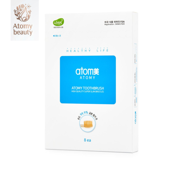 Atomy Toothbrush - อะโทมี่ ทูธบรัช(1 Box/8pcs)