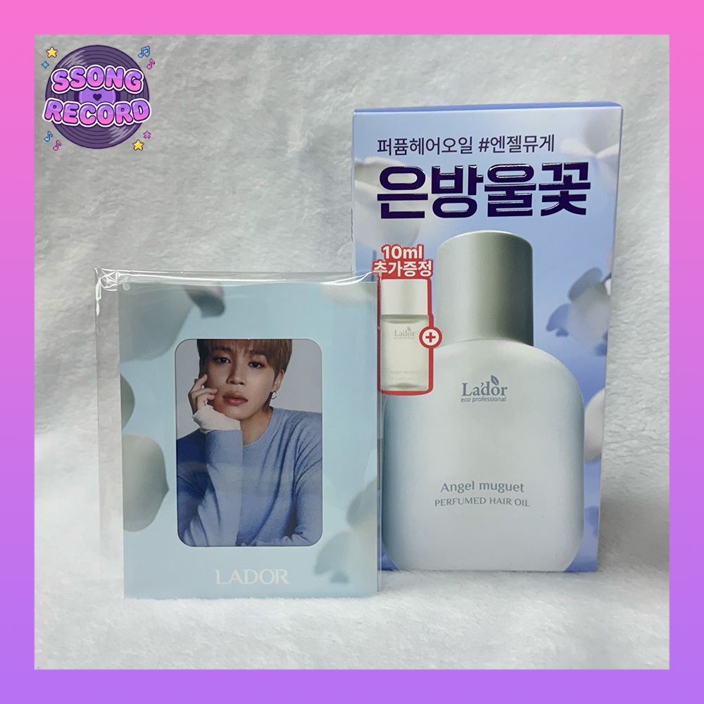 [อย่างเป็นทางการ] Lador x Jimin - Angel Muguet / Osmantus Perfumed Hair Oil & Mini Photobook Collect