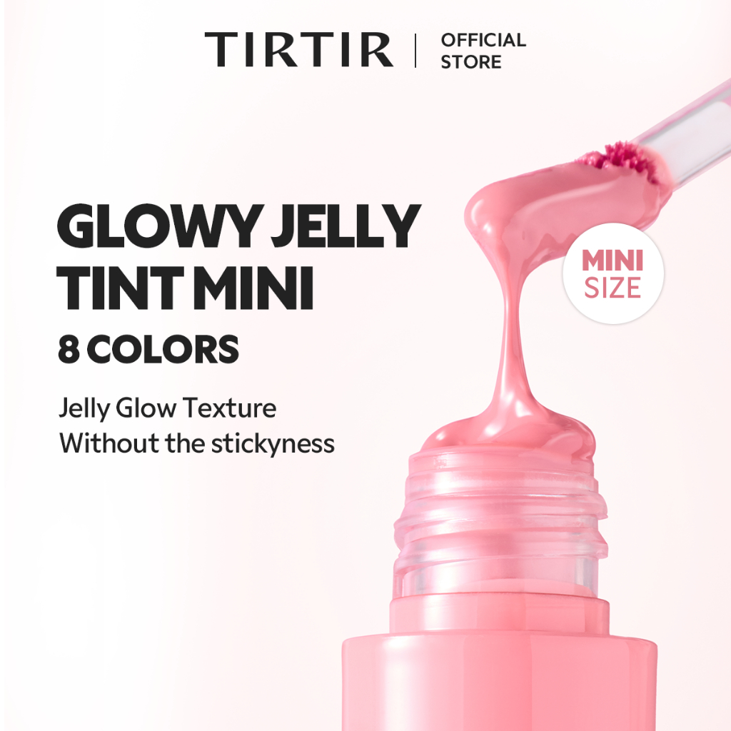 [TIRTIR] (Mini) Glowy Jelly Tint 1.6g/ 8 สี / Non-Sticky / Smooth & Dewy
