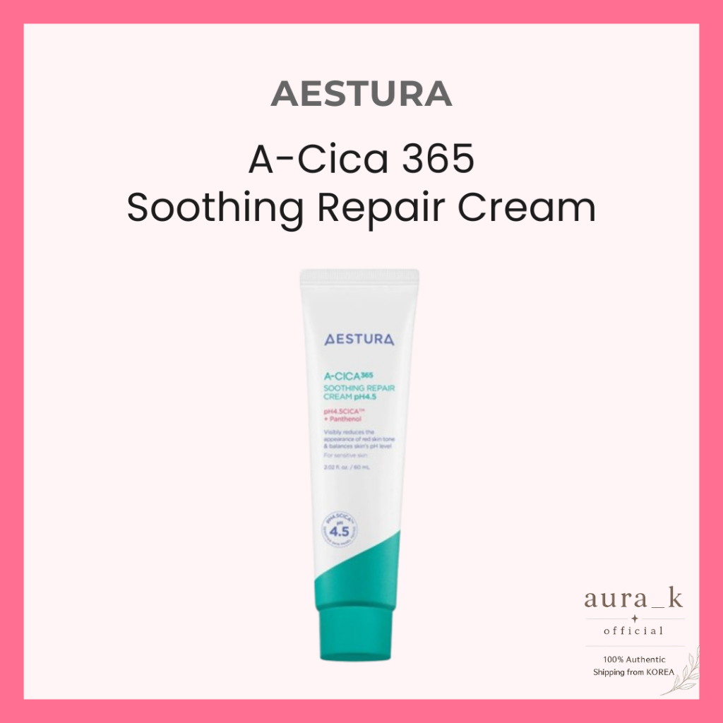 AESTURA A-Cica 365 Soothing Repair Cream pH4.5 60ml