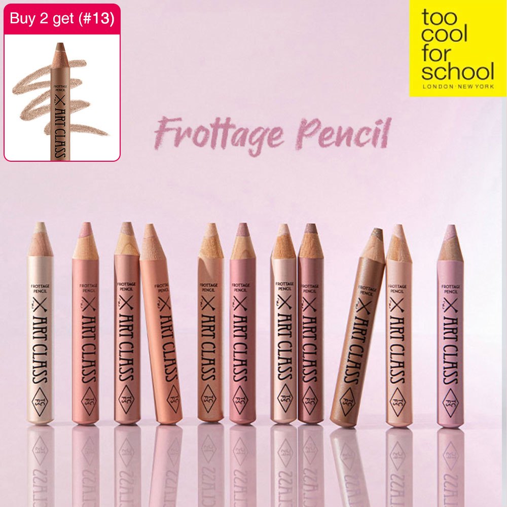 [TOO COOL FOR SCHOOL] Artclass Frottage Pencil ดินสอเชียร์ระบายสี อายแชโดว์